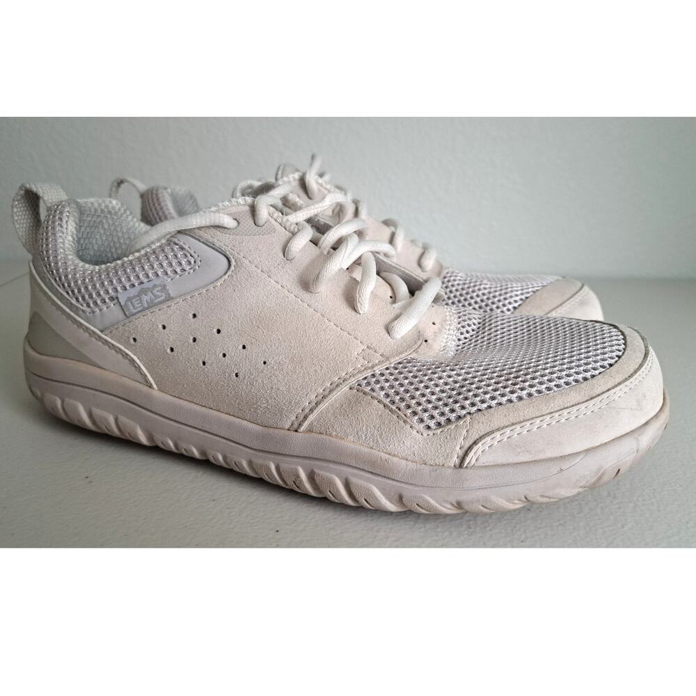 LEMS Primal Suede Shoes Off White Size Men's 10